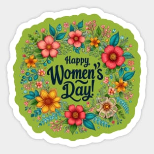 Happy Women's Day! Sticker